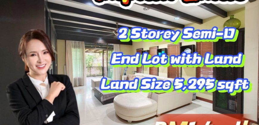Impian Emas – 2 Storey End Lot Semi Detached House – FOR SALE