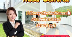 Nusa Sentral – 3 Storey Cluster House – FOR SALE Nusa Sentral – 3 Storey Cluster House – FOR SALE