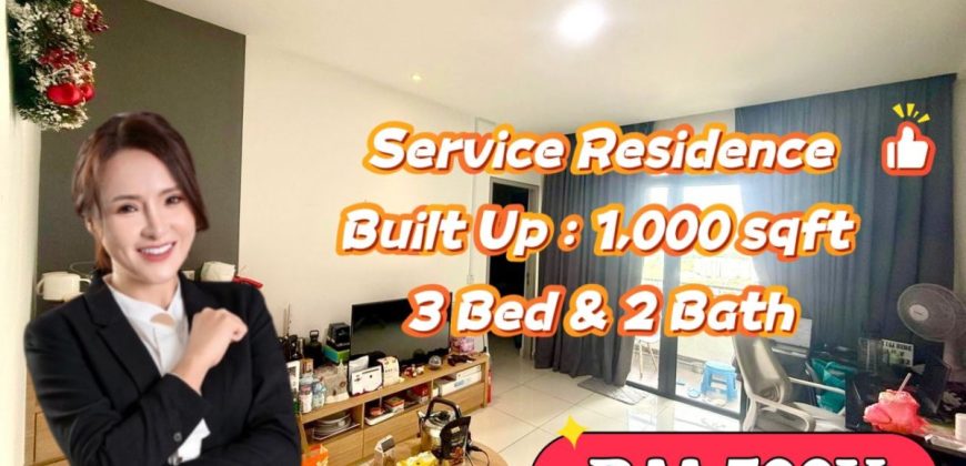 One Tebrau Residence @ Jb Town – Service Residence – FOR SALE