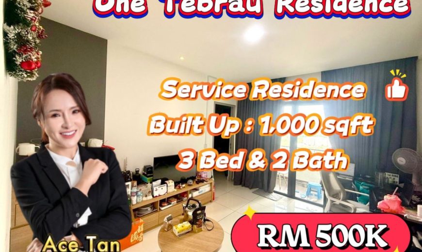 One Tebrau Residence @ Jb Town – Service Residence – FOR SALE One Tebrau Residence @ Jb Town – Service Residence – FOR SALE