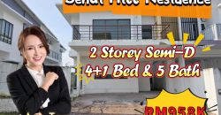Senai Hill Residence @ Senai – 2 Storey Semi Detached House – FOR SALE