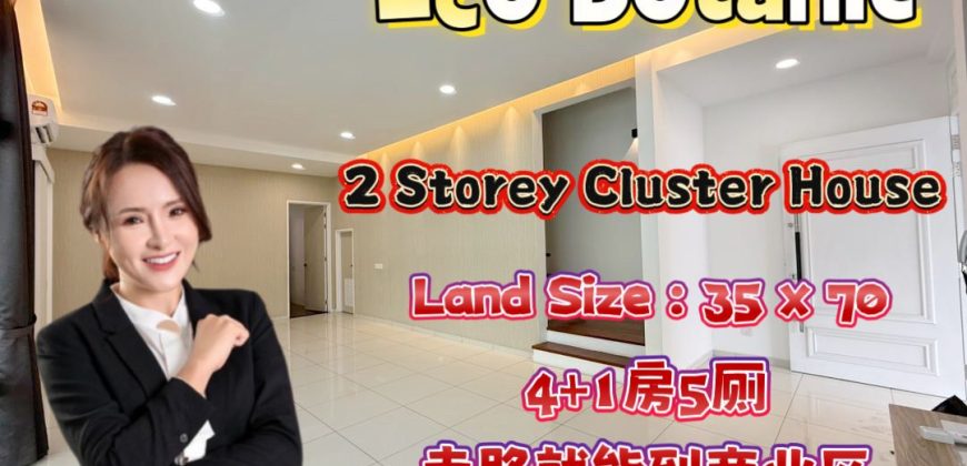 Eco Botanic – 2 Storey Cluster House – FOR SALE