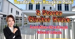 Ruby Hills @ Bandar Baru Kangkar Pulai – 2 Storey Cluster House – FOR SALE