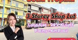 Setia Tropika – 3 Storey Shoplot – FOR SALE