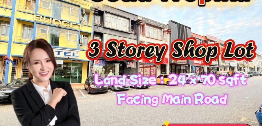Setia Tropika – 3 Storey Shoplot – FOR SALE