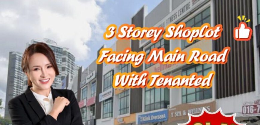Taman Ponderosa – 3 Storey Shoplot – FOR SALE