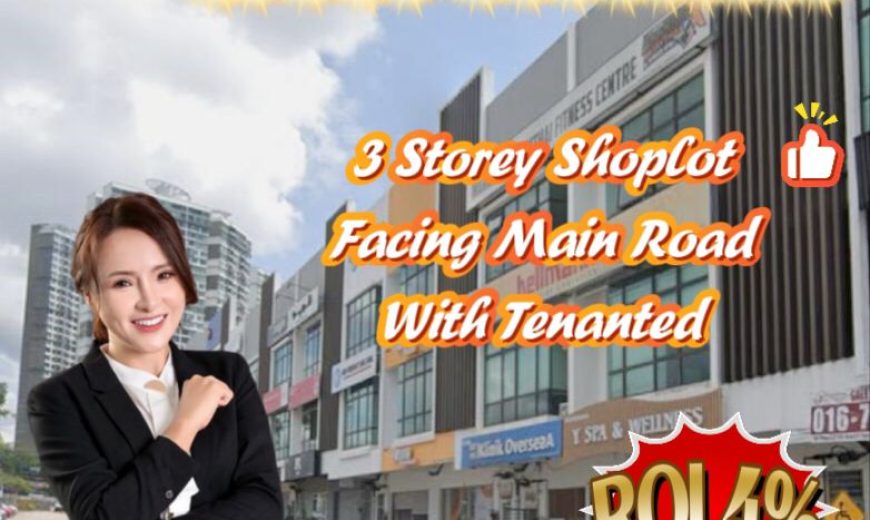 Taman Ponderosa – 3 Storey Shoplot – FOR SALE Taman Ponderosa – 3 Storey Shoplot – FOR SALE