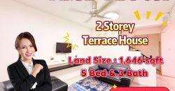 Bandar Baru Uda – 2 Storey Terrace House – FOR SALE