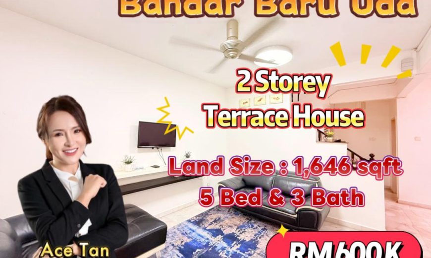 Bandar Baru Uda – 2 Storey Terrace House – FOR SALE