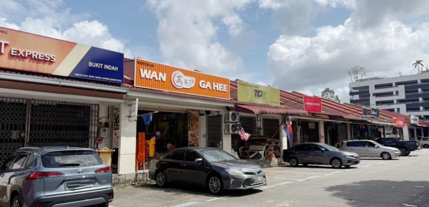 Bukit Indah – Single Storey Medium Cost Shoplot – FOR SALE