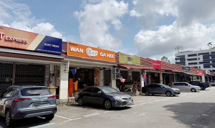 Bukit Indah – Single Storey Medium Cost Shoplot – FOR SALE