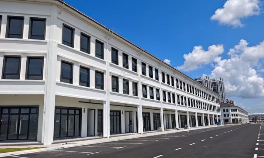 Eco Boulevard @ Eco Botanic – 3 Storey Shoplot – FOR RENT