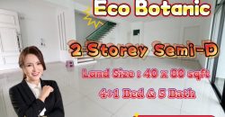 Eco Botanic – 2 Storey Semi Detached House – FOR SALE