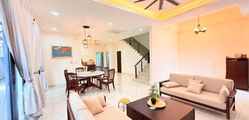 Raintree Residence @ Kulai Indahpura – 2 Storey Cluster House – FOR SALE