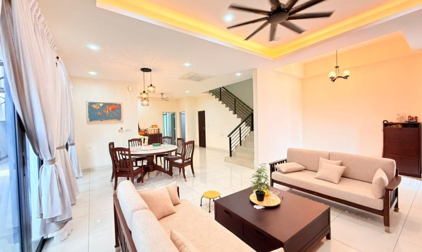 Raintree Residence @ Kulai Indahpura – 2 Storey Cluster House – FOR SALE