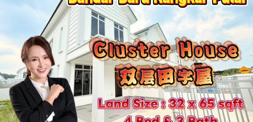 Ruby Hills @ Bandar Baru Kangkar Pulai – 2 Storey Cluster House – FOR SALE