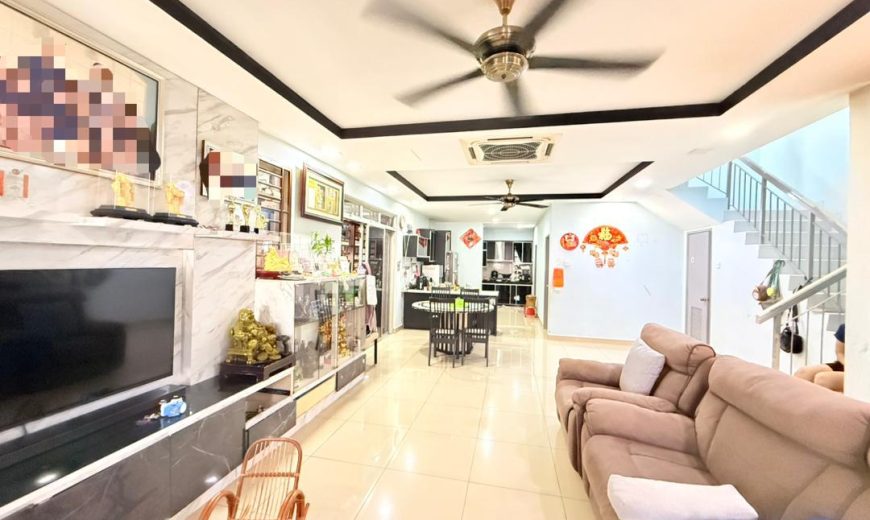 Taman Sierra Perdana – 2 Storey End Lot Cluster House – FOR SALE