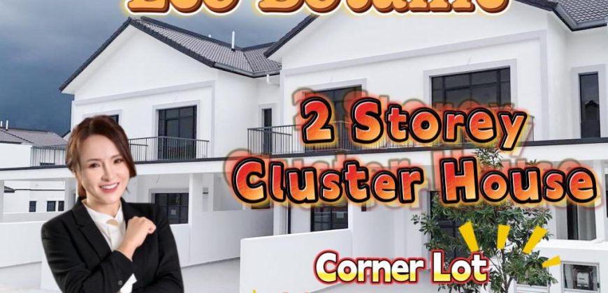 Eco Botanic – 2 Storey Corner Cluster House – FOR SALE