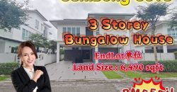 Isola Villa @ Senibong Cove – 3 Storey End Lot Bungalow House – FOR SALE