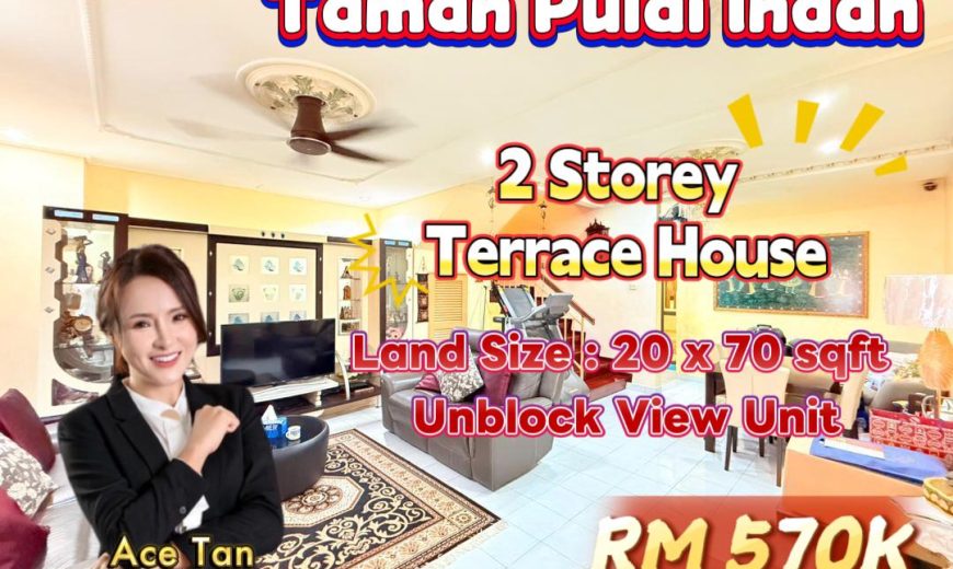 Taman Pulai Indah – 2 Storey Terrace House – FOR SALE