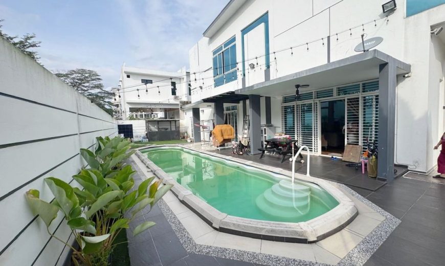 Bukit Indah – 2 Storey Corner Semi Detached House – FOR SALE