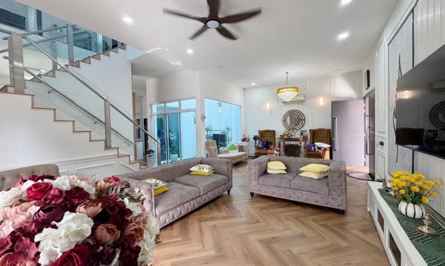 Bukit Indah – 2 Storey Corner Semi Detached House – FOR SALE