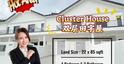 Eco Botanic – 2 Storey Cluster House – FOR SALE