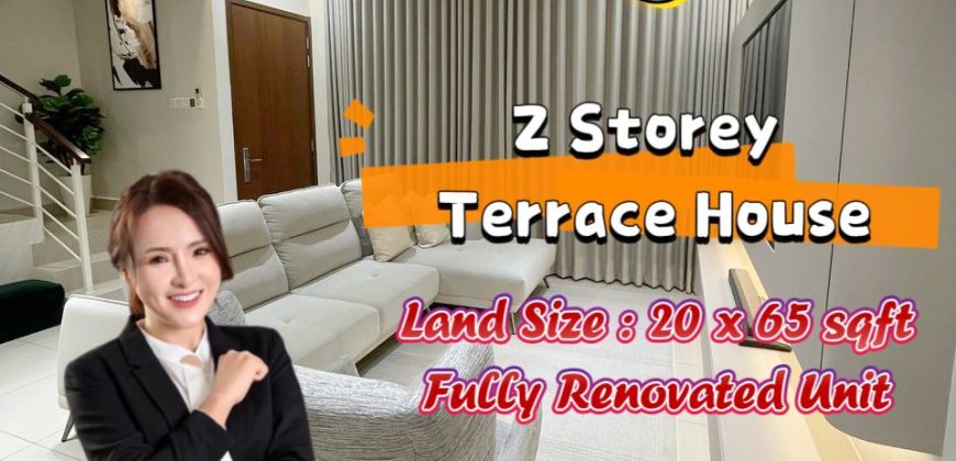 Adda Heights – 2 Storey Terrace House – FOR SALE