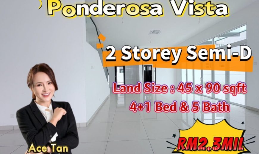Ponderosa Vista @ Molek – 2 Storey Semi Detached House – FOR SALE