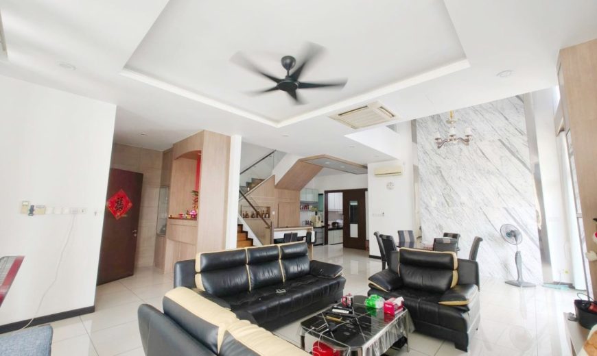 Straits View Residences @ Permas Jaya – 2.5 Storey Semi Detached House – FOR SALE