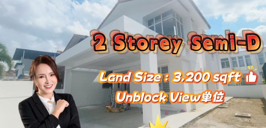 Taman Ponderosa @ Molek – 2 Storey Semi Detached House – FOR SALE