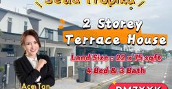 Setia Tropika – 2 Storey Terrace House – FOR SALE