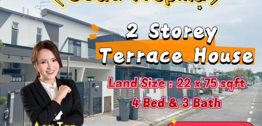 Setia Tropika – 2 Storey Terrace House – FOR SALE