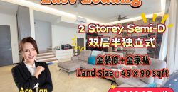 East Ledang – 2 Storey Semi Detached House – FOR SALE