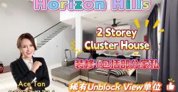 Horizon Hills – 2 Storey Cluster House – FOR SALE