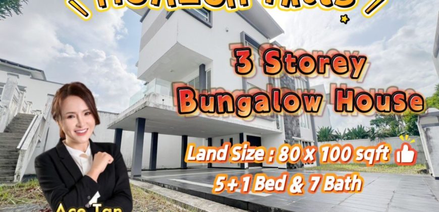 Horizon Hills – 3 Storey Bungalow House – FOR SALE
