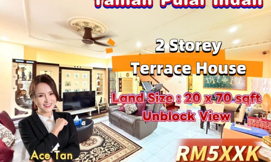 Taman Pulai Indah – 2 Storey Terrace House – FOR SALE