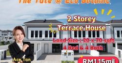 Eco Botanic 2 – 2 Storey Terrace House – FOR SALE