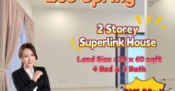Eco Spring – 2 Storey Superlink House – FOR SALE
