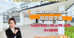 Glenmarie @ Mount Austin – 2 Storey Cluster House – FOR SALE