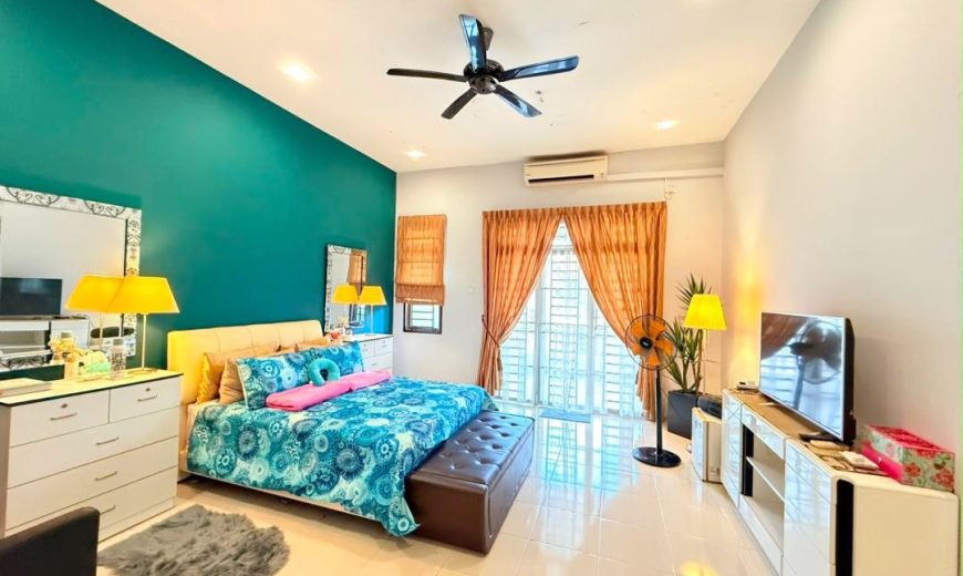 Taman Kempas Utama – 2 Storey End Lot Terrace House – FOR SALE