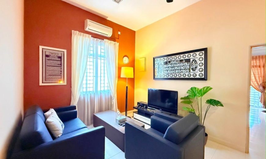 Taman Kempas Utama – 2 Storey End Lot Terrace House – FOR SALE