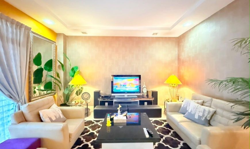 Taman Kempas Utama – 2 Storey End Lot Terrace House – FOR SALE