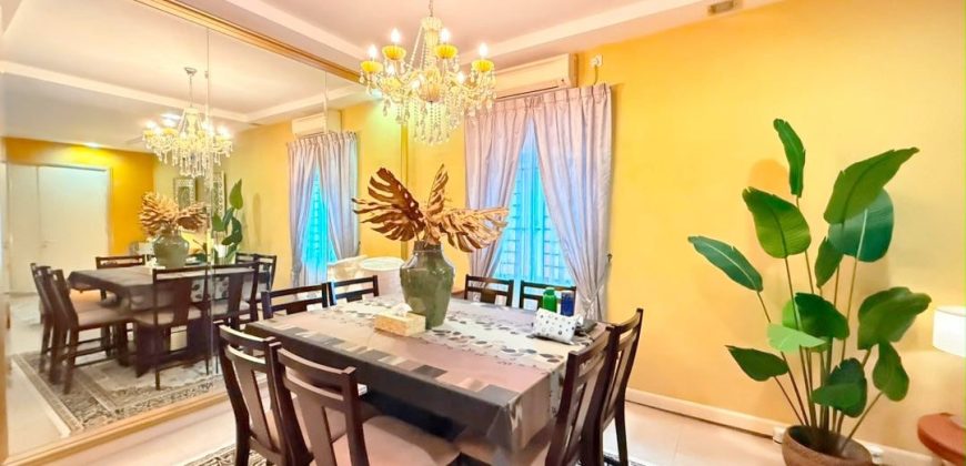 Taman Kempas Utama – 2 Storey End Lot Terrace House – FOR SALE