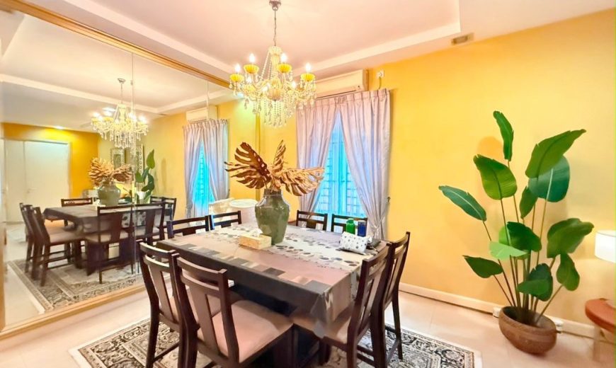 Taman Kempas Utama – 2 Storey End Lot Terrace House – FOR SALE