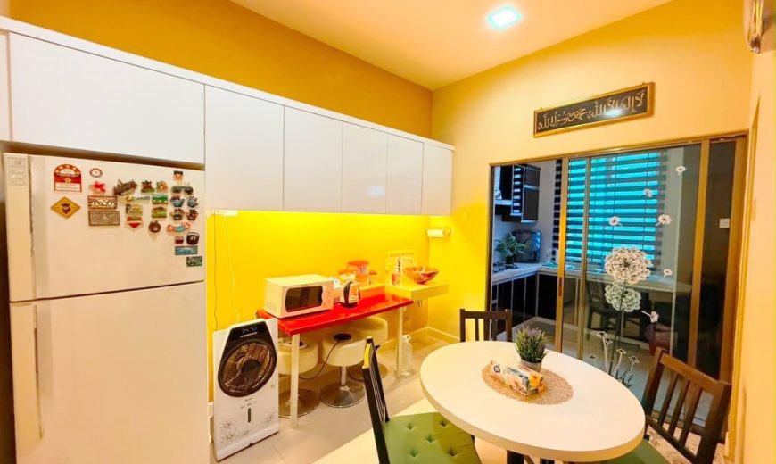 Taman Kempas Utama – 2 Storey End Lot Terrace House – FOR SALE