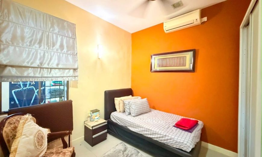 Taman Kempas Utama – 2 Storey End Lot Terrace House – FOR SALE