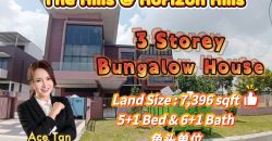 Horizon Hills – 3 Storey Bungalow House – FOR SALE