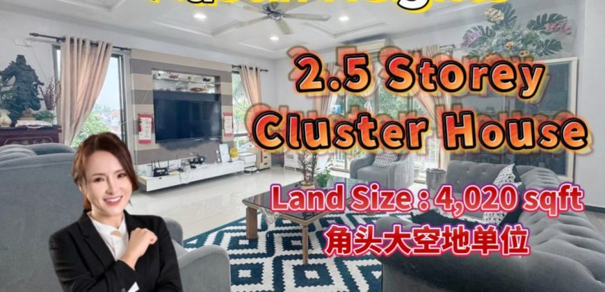 Austin Heights – 2.5 Storey Corner Cluster House – FOR SALE