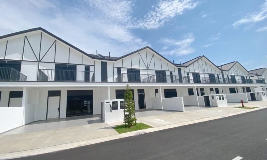 Eco Spring – 2 Storey End Lot Terrace House – FOR SALE